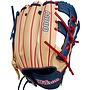 WILSON A1000 1912 12" BLONDE/NAVY RHT