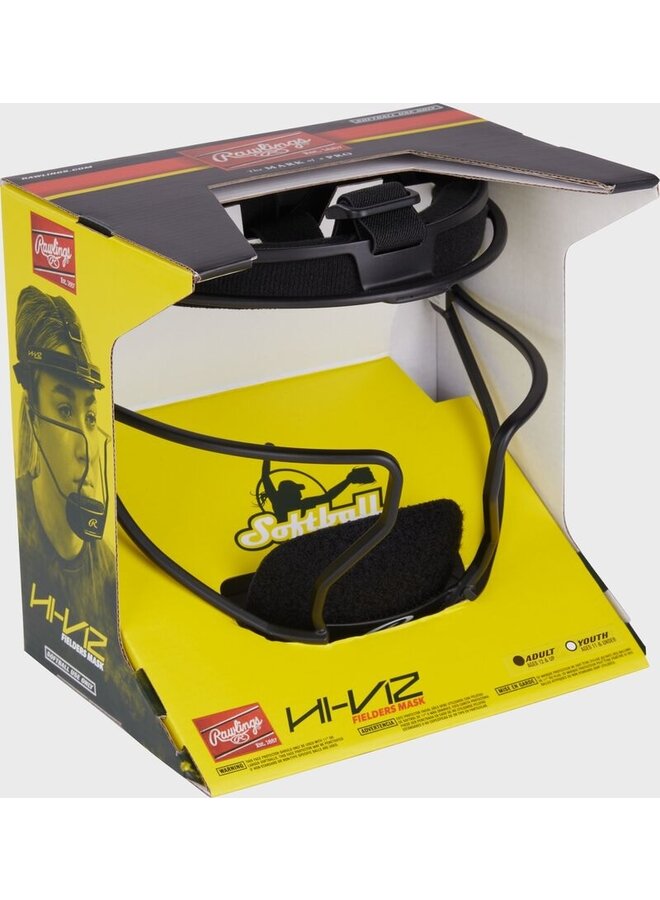 RAWLINGS FIELDERS MASK RSBFMV HI VIZ BS24