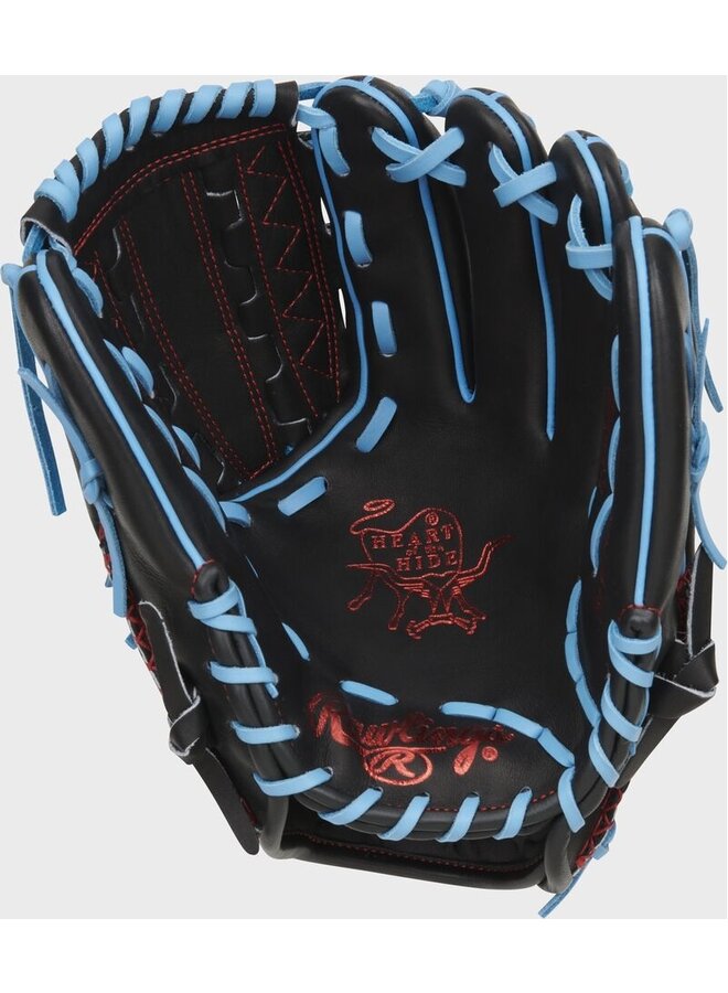 2024 Rawlings HOH Color Sync 8 11.75" Infield Baseball Glove Black/Blue RHT