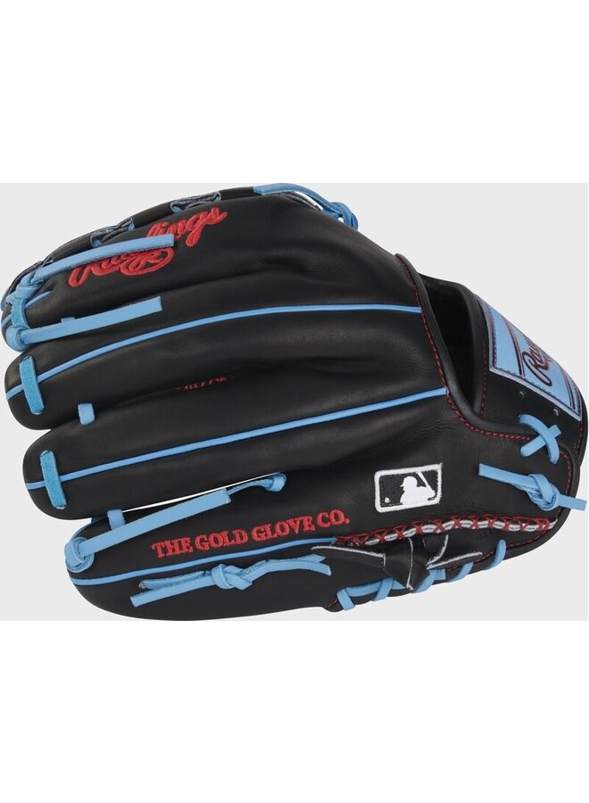 2024 Rawlings HOH Color Sync 8 11.75" Infield Baseball Glove Black/Blue LHT