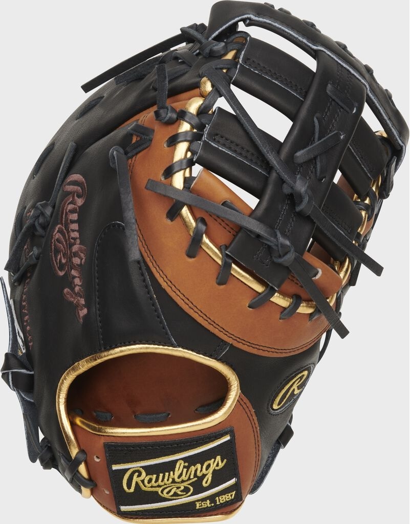 2024 Rawlings HOH Color Sync 8 13 First Baseman Mitt Black Brown LHT Sportwheels Sports Excellence