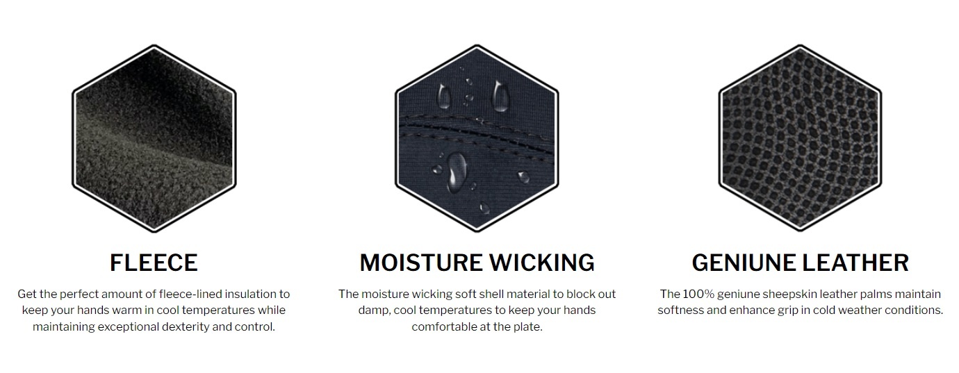 cold weather batting gloves