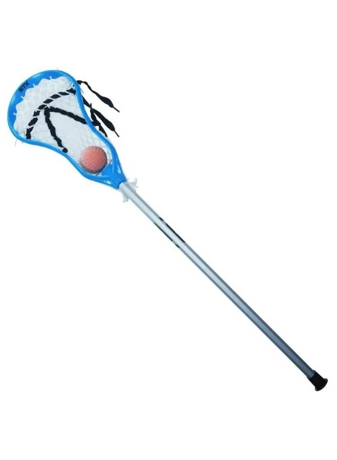 STX Mini Power Lacrosse Stick with Ball, Aluminum Handle