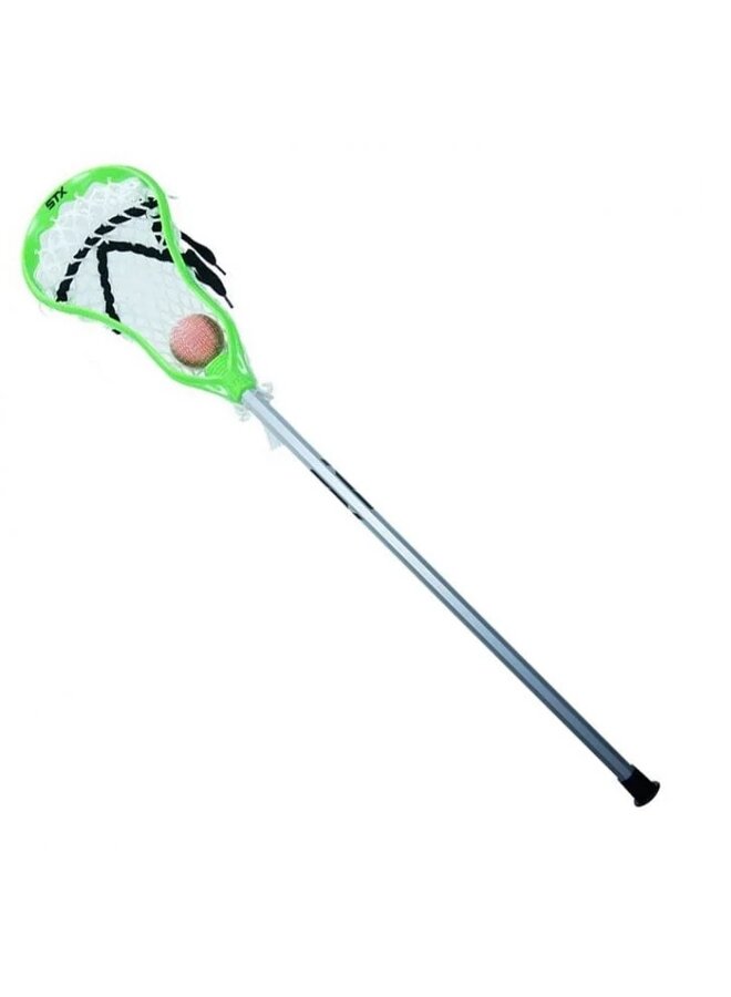 STX Mini Power Lacrosse Stick with Ball, Aluminum Handle