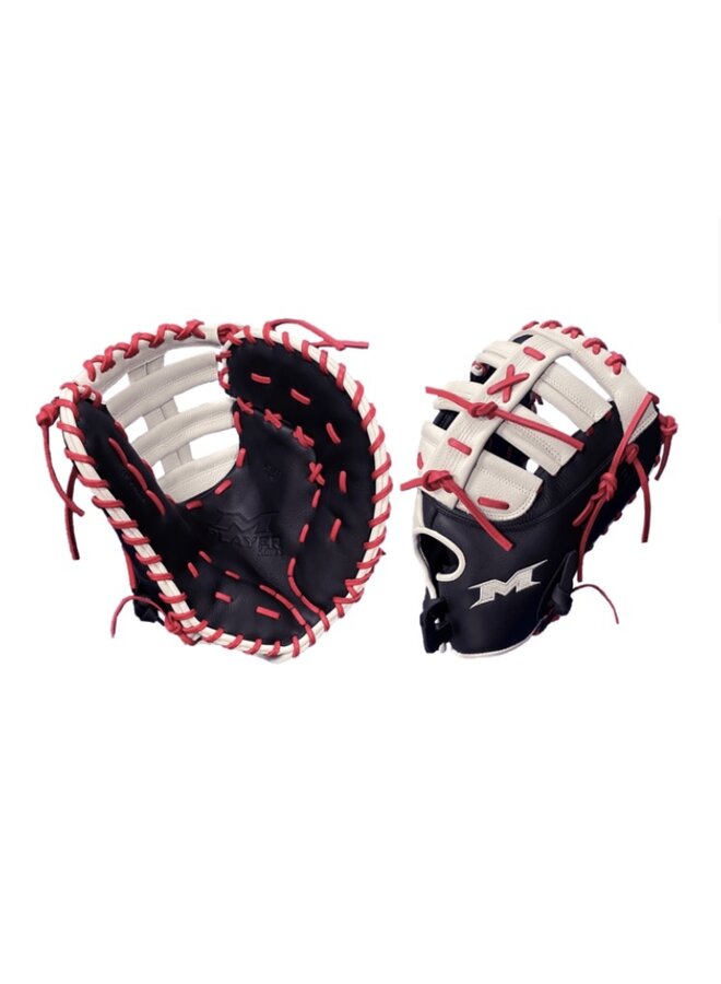 MIKEN FB PLAYER SERIES FIRST BASE GLOVE GRY/BLK 13" RHT