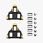 SHIMANO SM-SH11 SPD-SL CLEAT SET, 6 DEGREE FLOAT- YELLOW