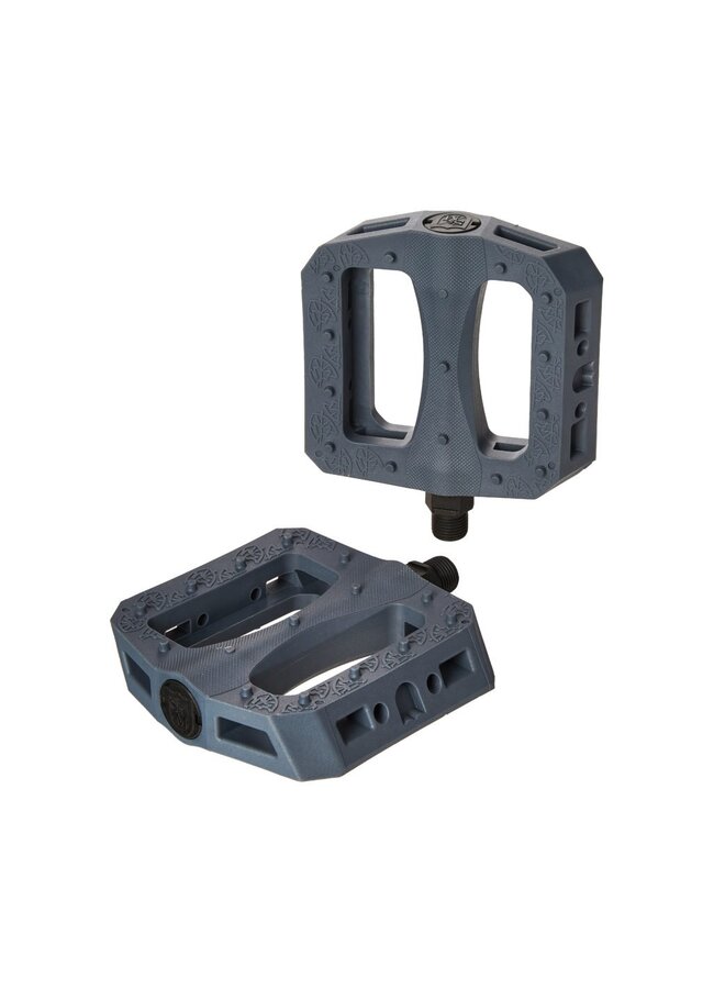 S&M HODER BTM PEDAL NYLON GRAPHITE GREY