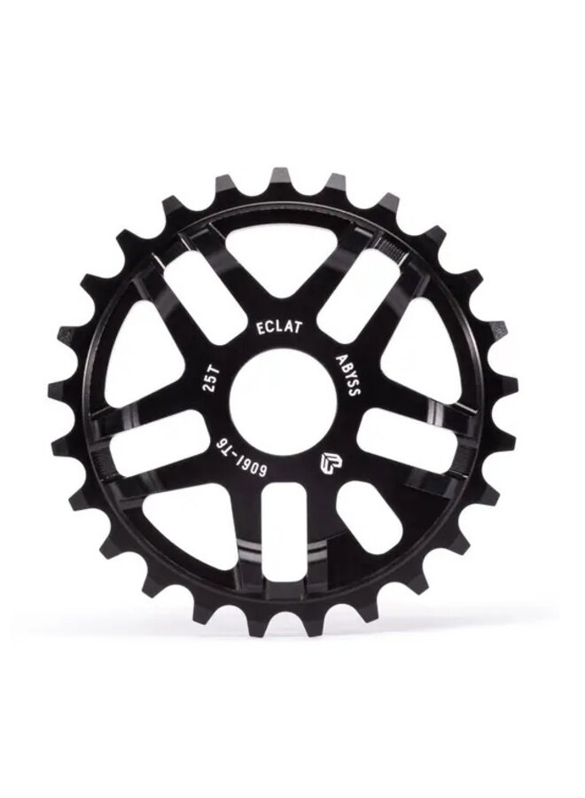 ECLAT ABYSS SPROCKET 25T BLACK