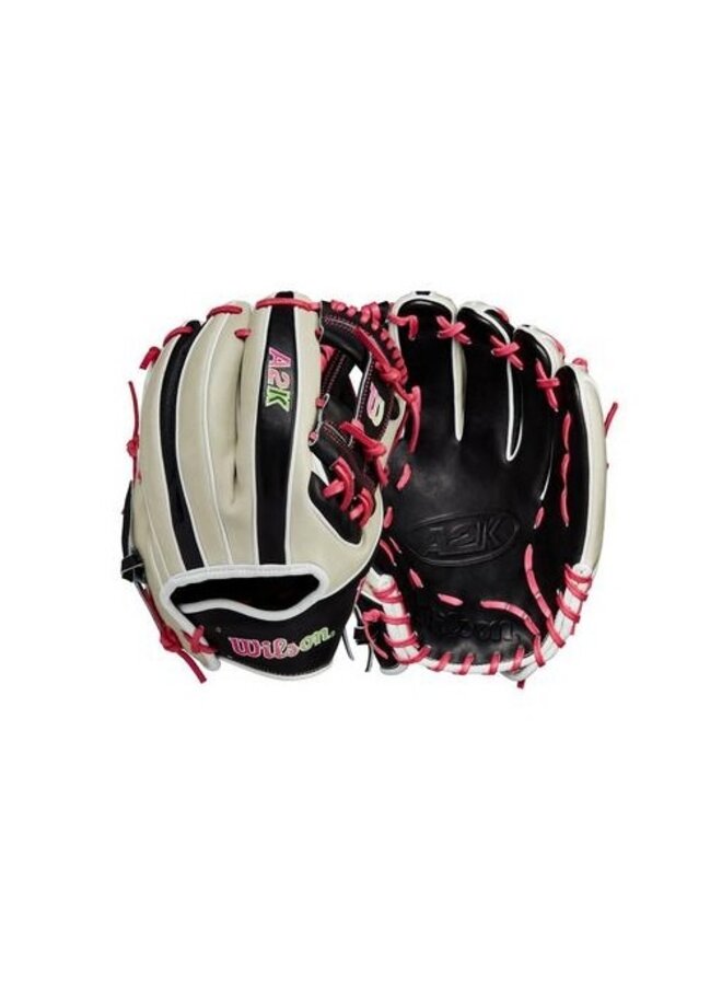 2024 WILSON A2K 1274 GLOVE 11.75" GLOVE GOTM JUNE GREY/BLACK