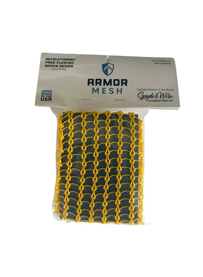 ARMOR MESH SPYDER WIRE MESH YELLOW