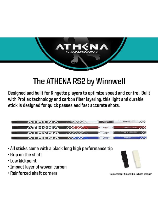 WINNWELL ATHENA RS2 RINGETTE STICK INTR