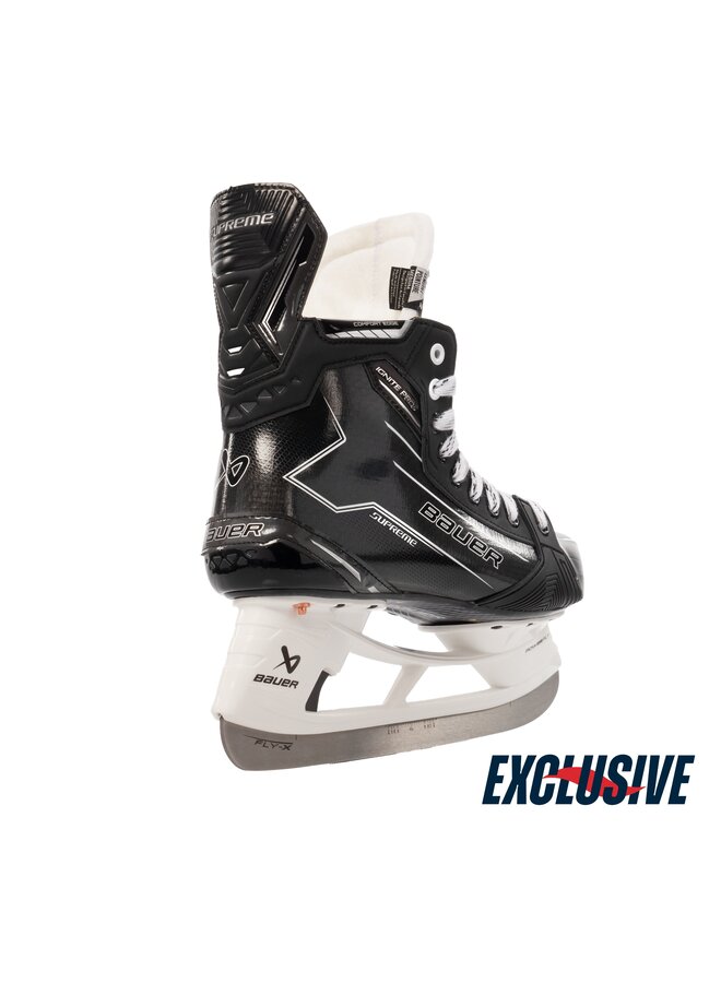 2024 BAUER SK SUPREME IGNITE PRO + PLAYER SKATE INTR SIZE