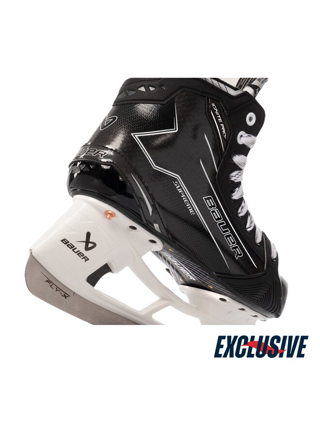 2024 BAUER SK SUPREME IGNITE PRO + PLAYER SKATE INTR SIZE