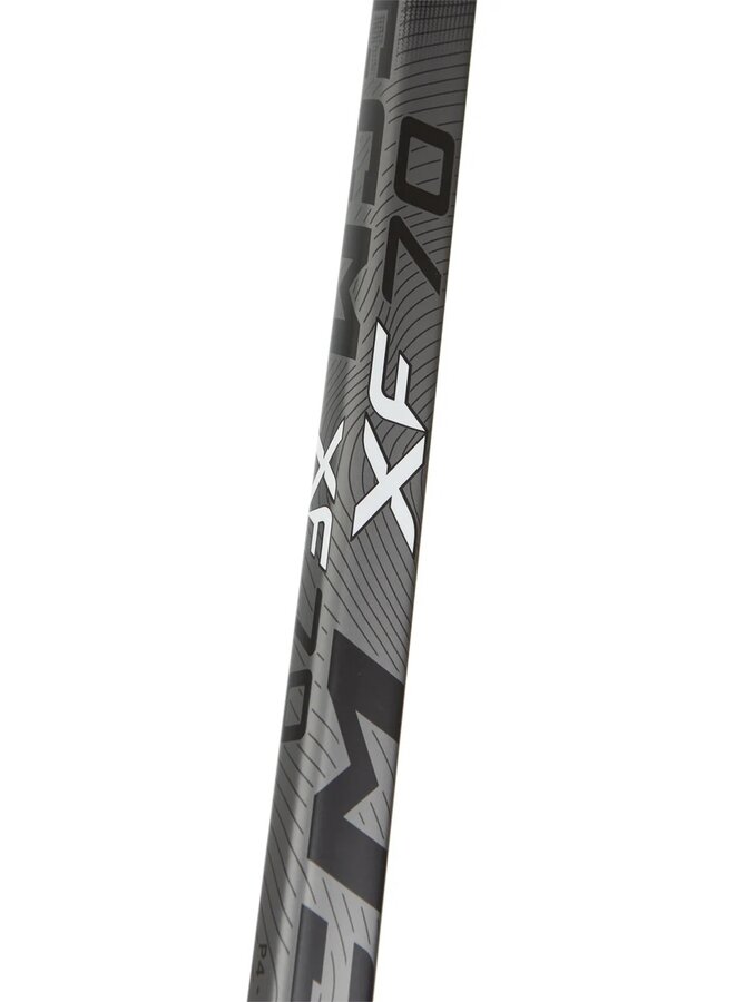 2024 CCM GSTK EFLEX5 XF - 70 INTR GOALIE STICK BLACK/ICE GREY P4 23"