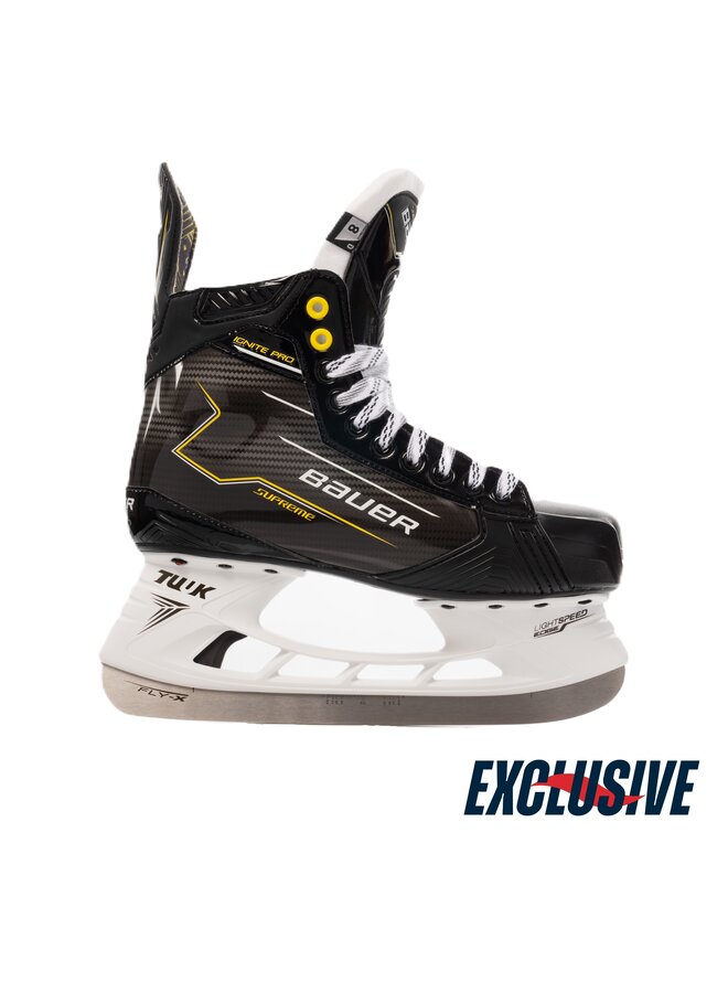 2024 BAUER SK SUPREME IGNITE PRO PLAYER SKATE SR SIZE