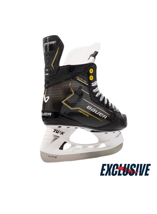2024 BAUER SK SUPREME IGNITE PRO PLAYER SKATE SR SIZE