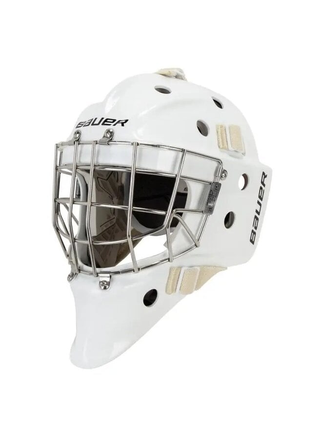 S24 BAUER 960 GOAL MASK-SR MED WHITE