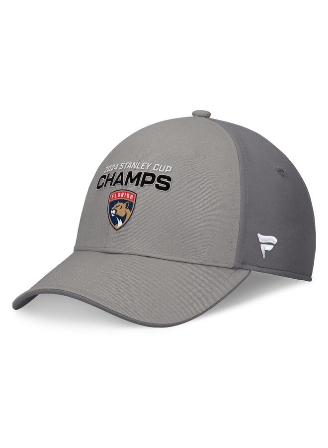 2024 FANATICS NHL FLORIDA PANTHERS CHAMPIONSHIP STRETCH-FIT HAT