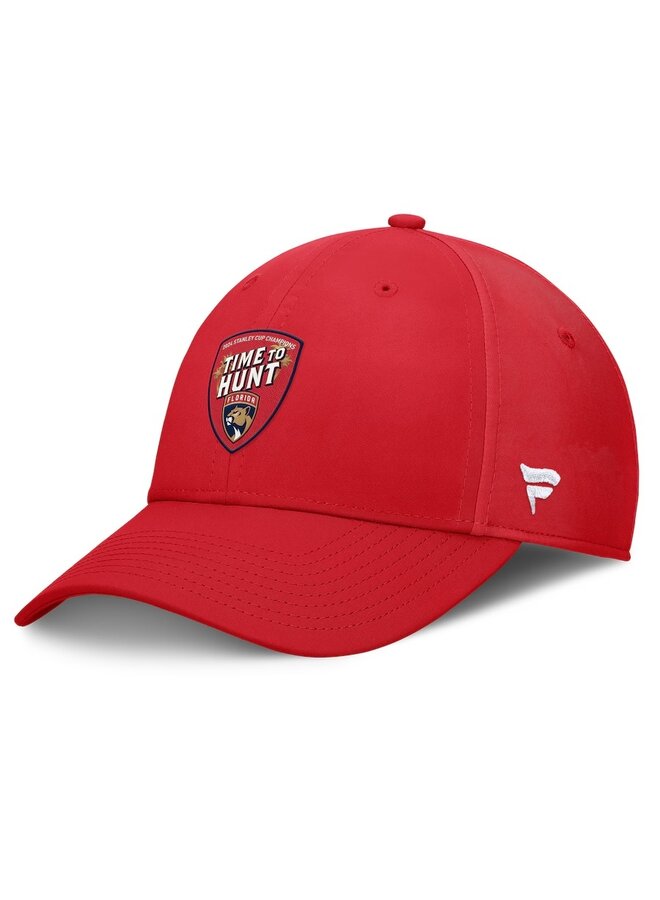 2024 FANATICS NHL FLORIDA PANTHERS TIME TO HUNT CHAMPIONSHIP STRETCH-FIT HAT