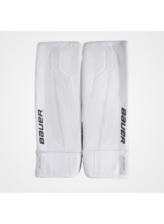 BAUER GP S24 SUPREME SHADOW GOAL PAD-SR WHITE MED