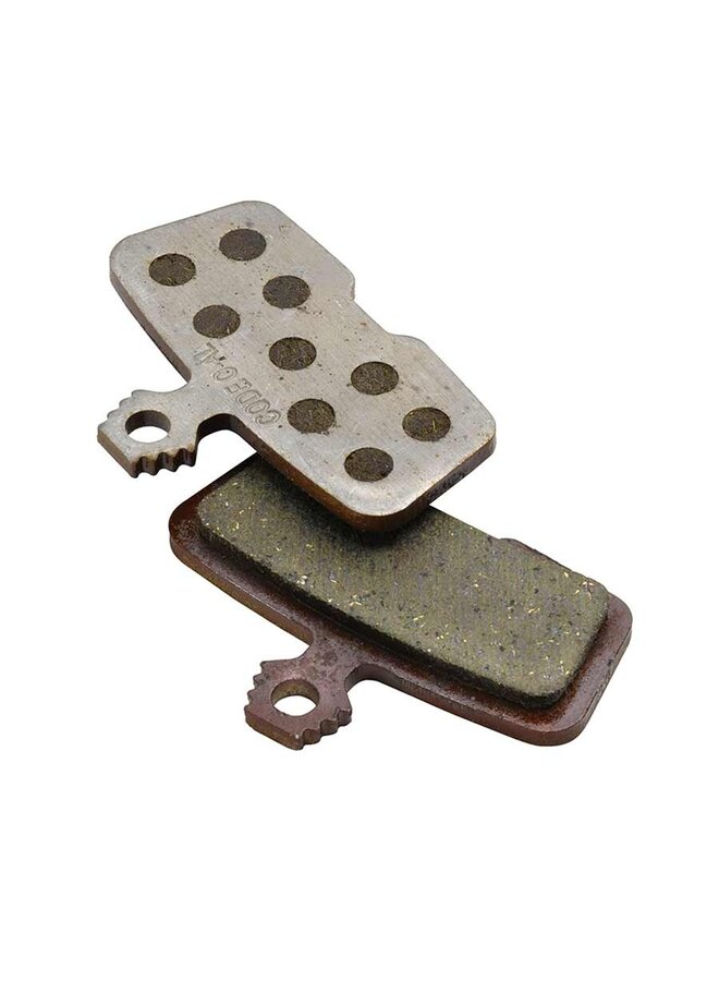 Avid, Code 2011+ Disc brake pads, organic, Aluminum back plate, pair