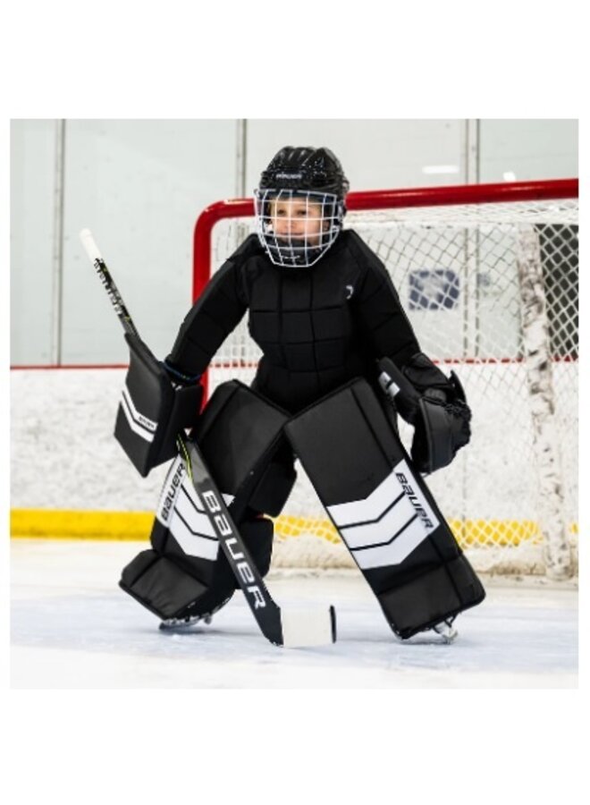 S24 BAUER LEARN TO SAVE GOAL SET-22,XS/S,BLK