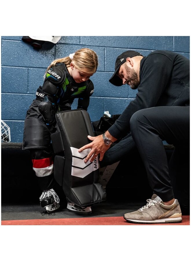 S24 BAUER LEARN TO SAVE GOAL SET-22,XS/S,BLK