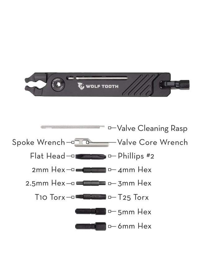 Wolf Tooth Stackable Multi-Tools, 8 Bit Pliers