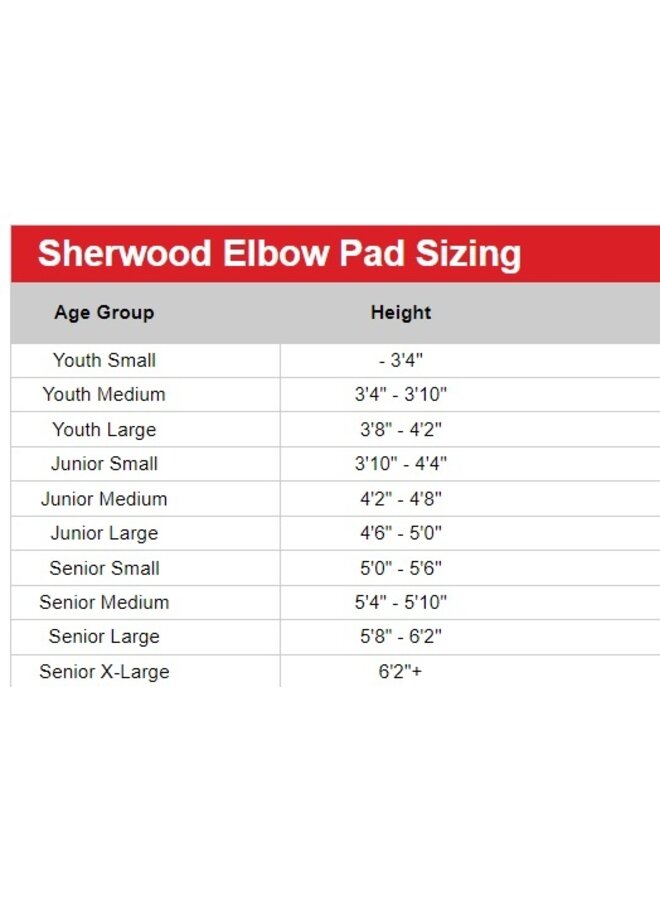 2024 SHERWOOD EP CODE ENCRYPT 2 ELBOW PAD SR