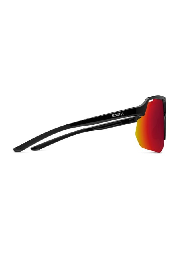 Smith Glasses Motive | Black | ChromaPop Red Mirror