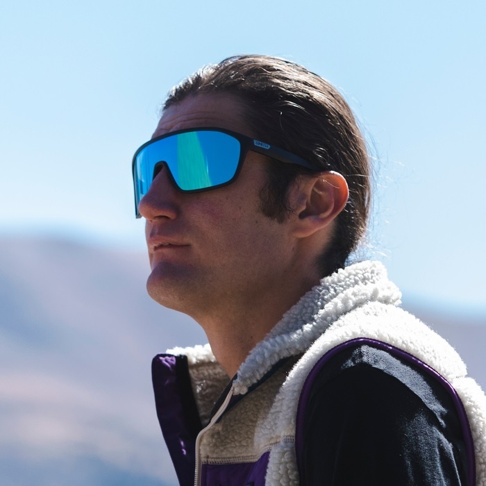 Smith Boomtown | Matte Black | ChromaPop Polarized Blue Smith Boomtown | Matte Black | ChromaPop Polarized Blue