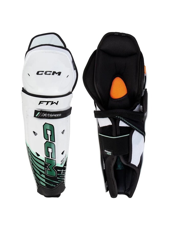 2024 CCM SG JETSPEED FTW WOMENS SHIN GUARD SR