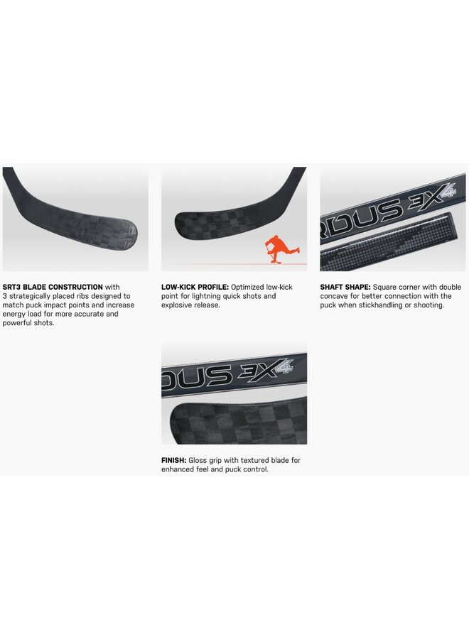 2024 TRUE STK HZRDUS 3X4 SR HOCKEY STICK