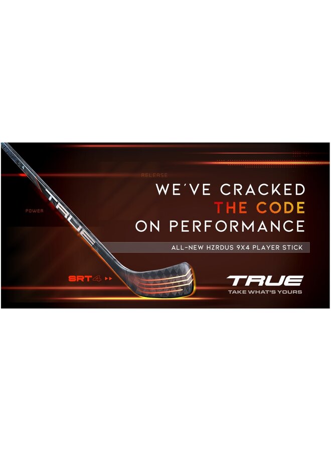 2024 TRUE STK HZRDUS 9X4 INTR HOCKEY STICK