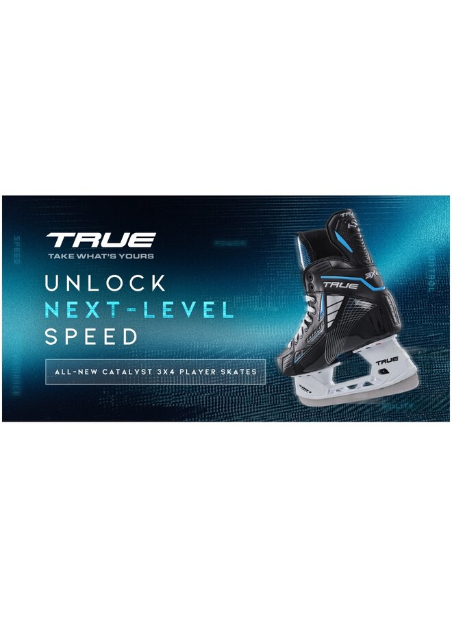 2024 TRUE SK CATALYST 3X4 HOCKEY SKATE JR