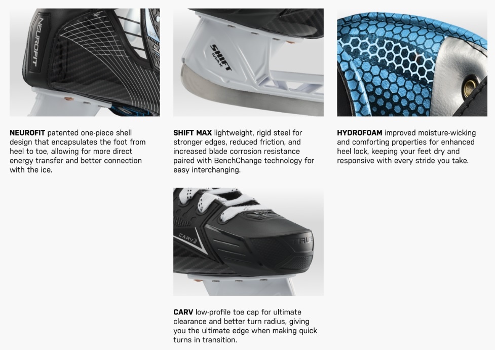 but True hockey skates