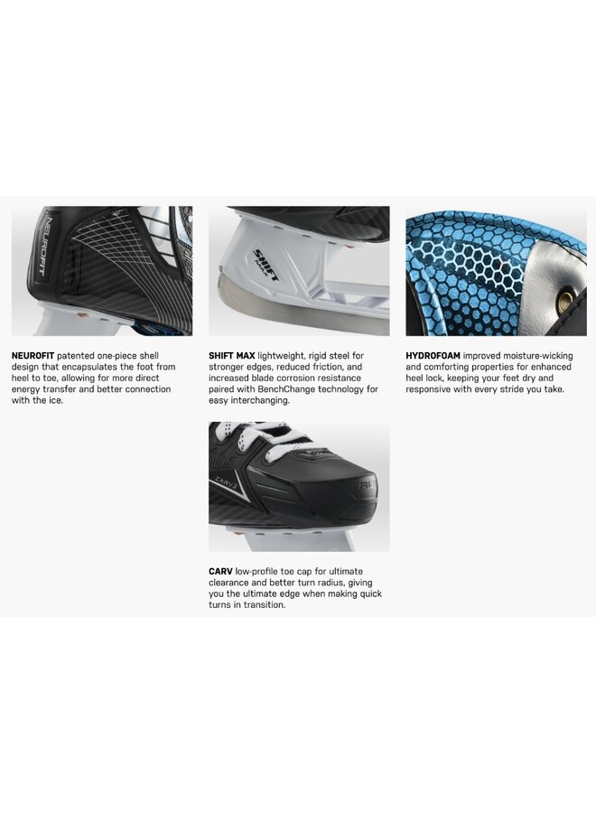 2024 TRUE SK CATALYST 5X4 HOCKEY SKATE INTR