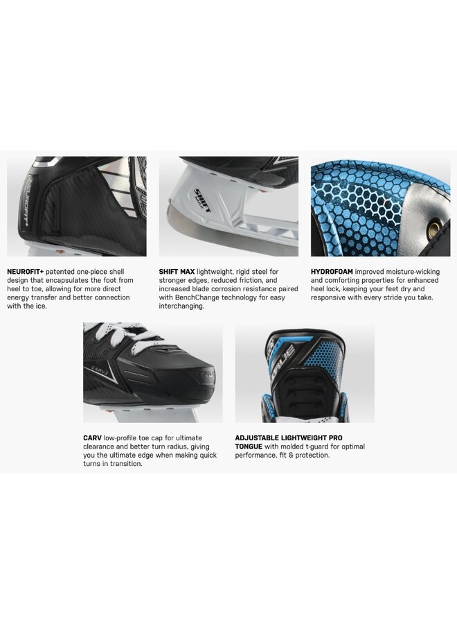 2024 TRUE SK CATALYST 7X4 HOCKEY SKATE INTR