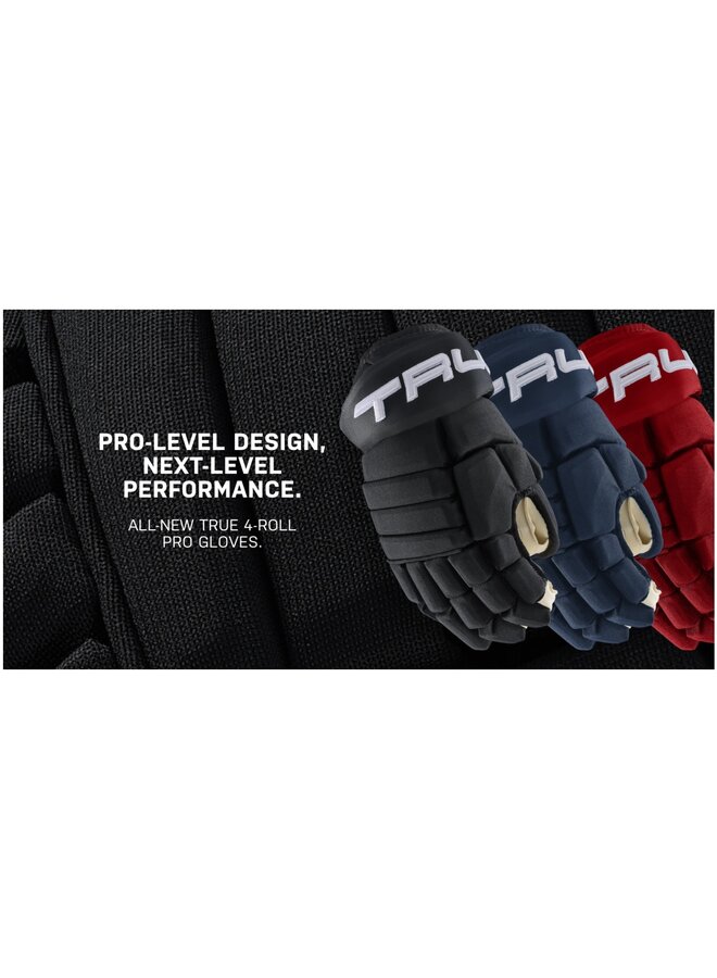 2024 TRUE HG 4 ROLL CLASSIC SR HOCKEY GLOVES