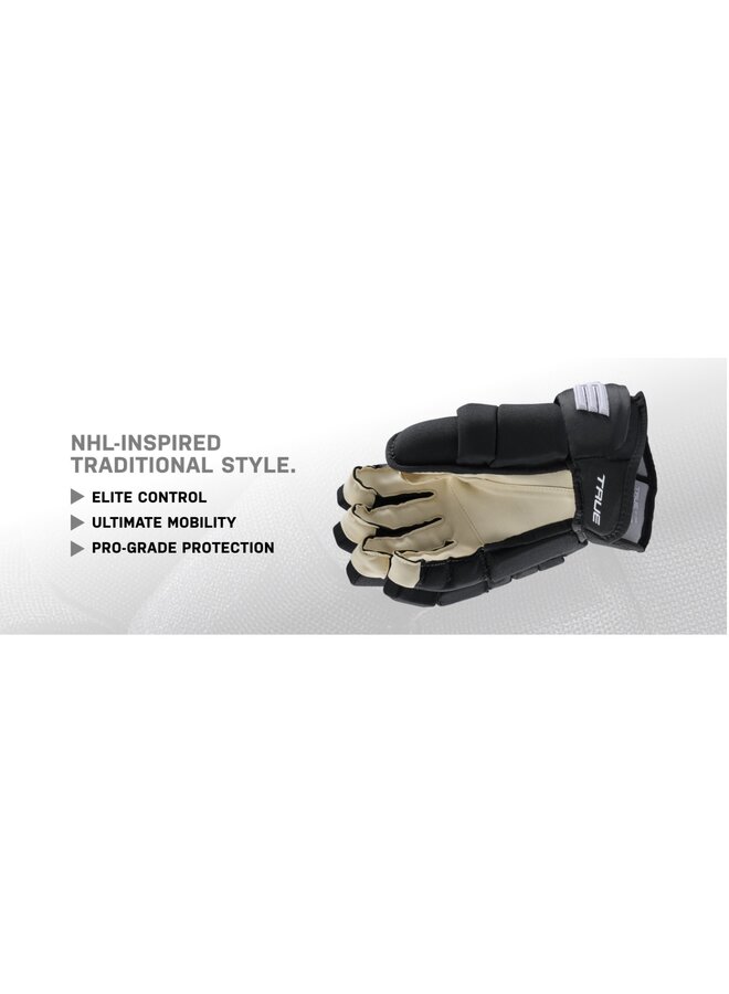 2024 TRUE HG 4 ROLL CLASSIC SR HOCKEY GLOVES
