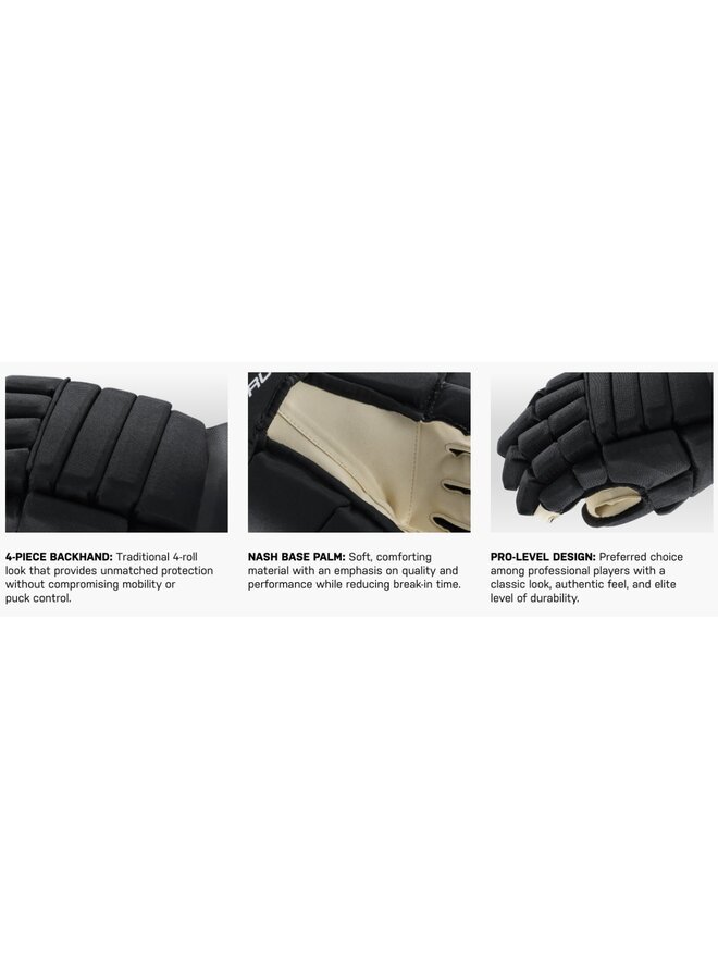 2024 TRUE HG 4 ROLL CLASSIC SR HOCKEY GLOVES