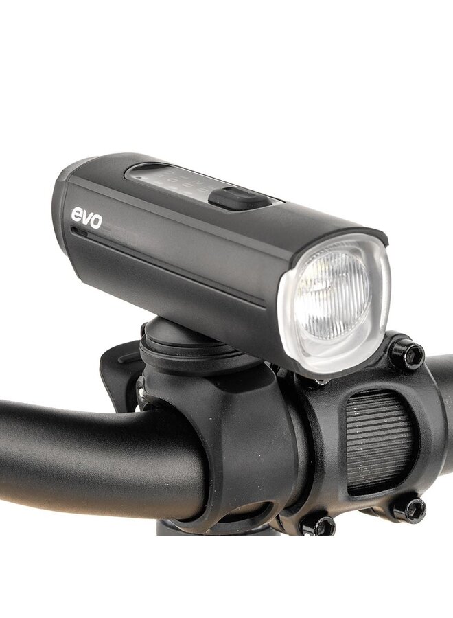 EVO, NiteBright 900, Light, Front, Black