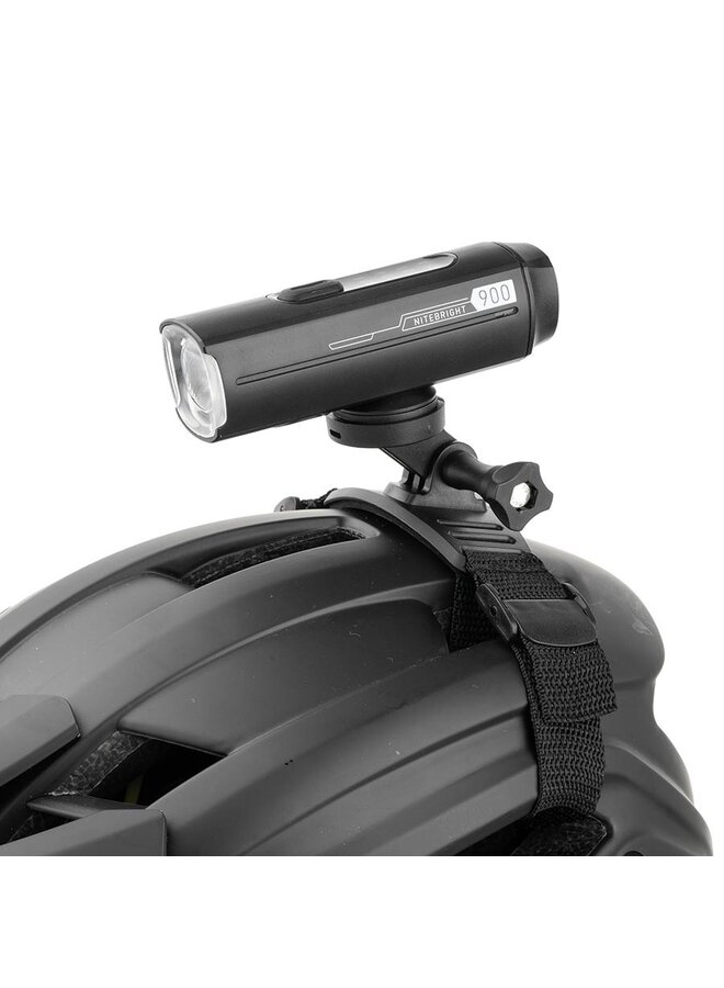 EVO, NiteBright 900, Light, Front, Black
