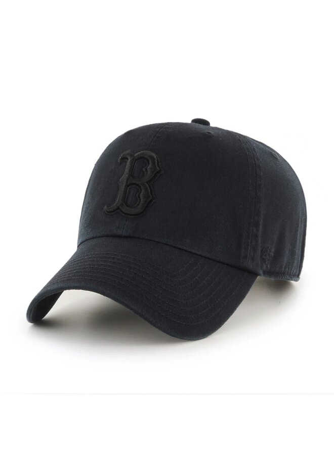 47 BRAND MLB CLEAN UP HAT OSFM BLACK ON BLACK