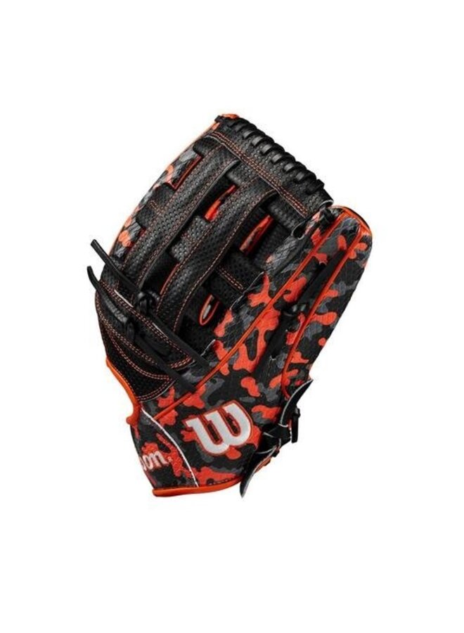 2024 WILSON A2000 1777 GLOVE 12.75" GLOVE GOTM OCT BLACK/ORANGE/GREY
