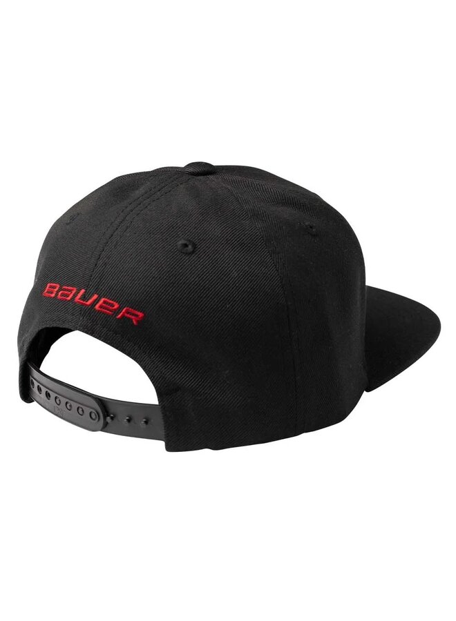S24 BAUER CRACKLE CAP SR BLACK