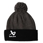 S24 BAUER 2TONE KNIT POM TOQUE YTH BLACK/GREY