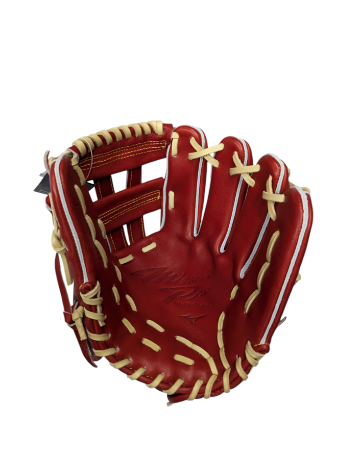 2024 MIZUNO PRO CLASSIC BASEBALL GLOVE RED/CREAM