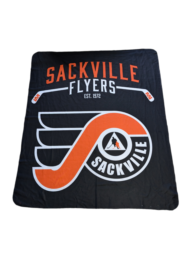 SACKVILLE FLYERS SUBLIMATED BLANKET 50 x 60