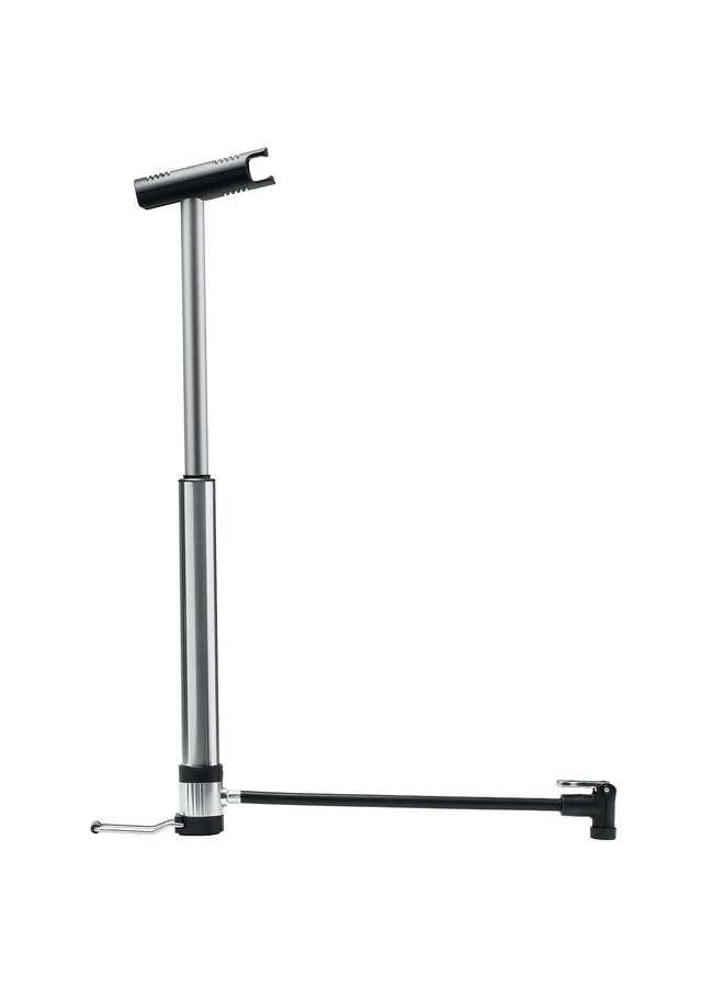 Crankbothers Klic Mini Floor Pump - Silver